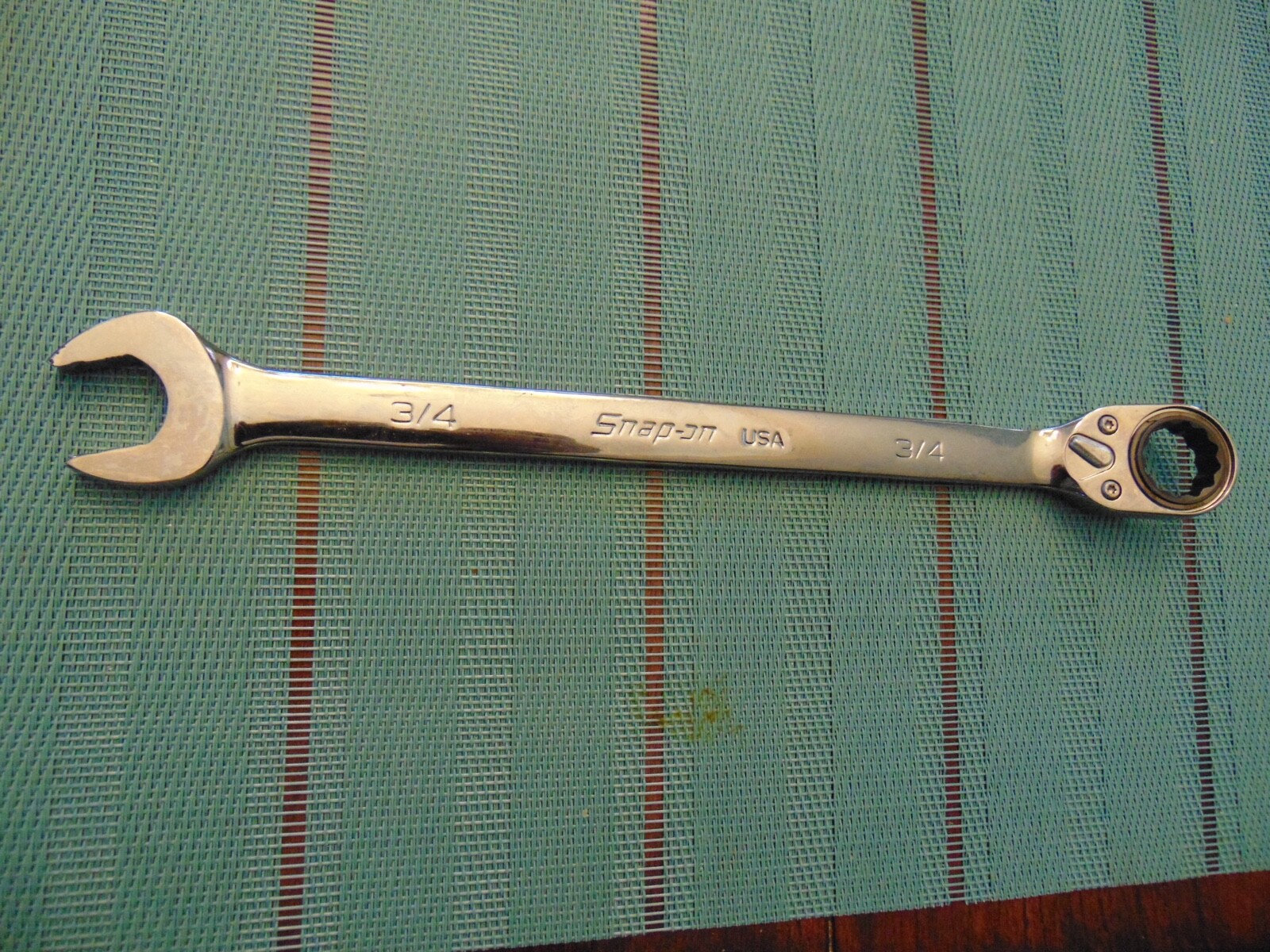 Snap On soxrr24a 3/4 ratcheting reversible wrench flank drive plus NEW tools