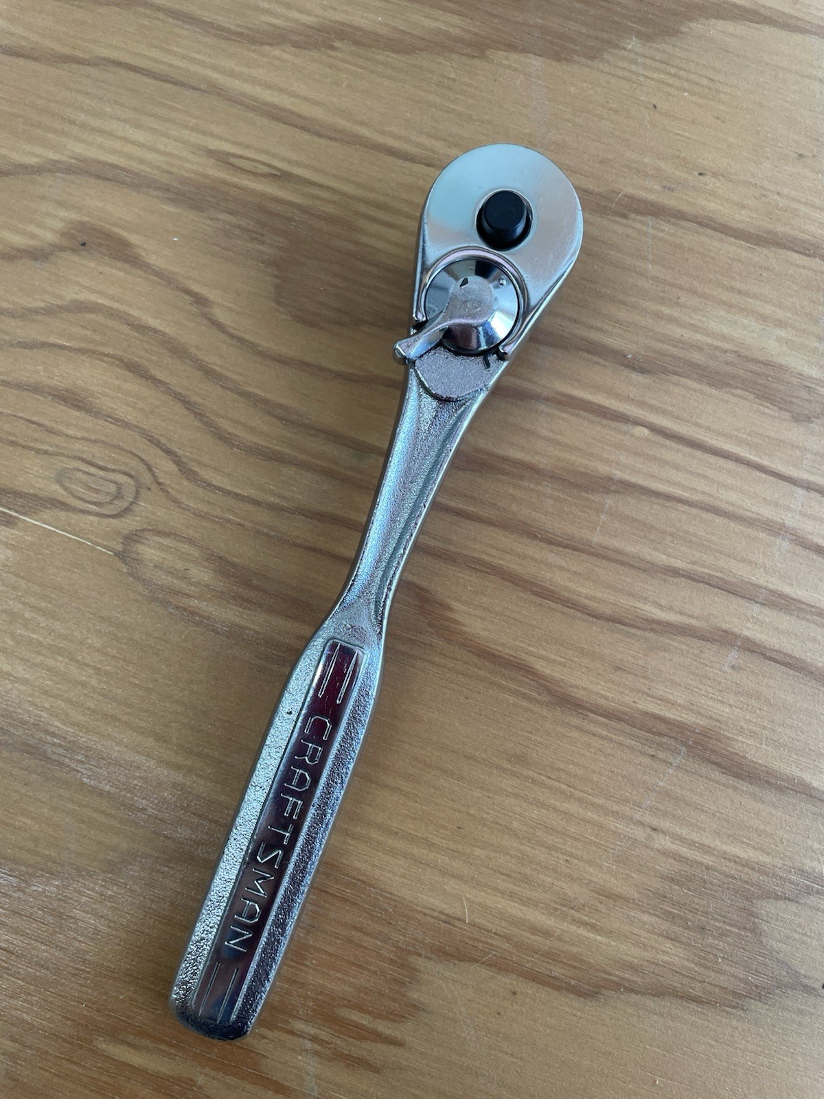 Craftsman Vintage 43784 V Ratchet 3/8” Drive, NEW NOS Internals, Smooth Action