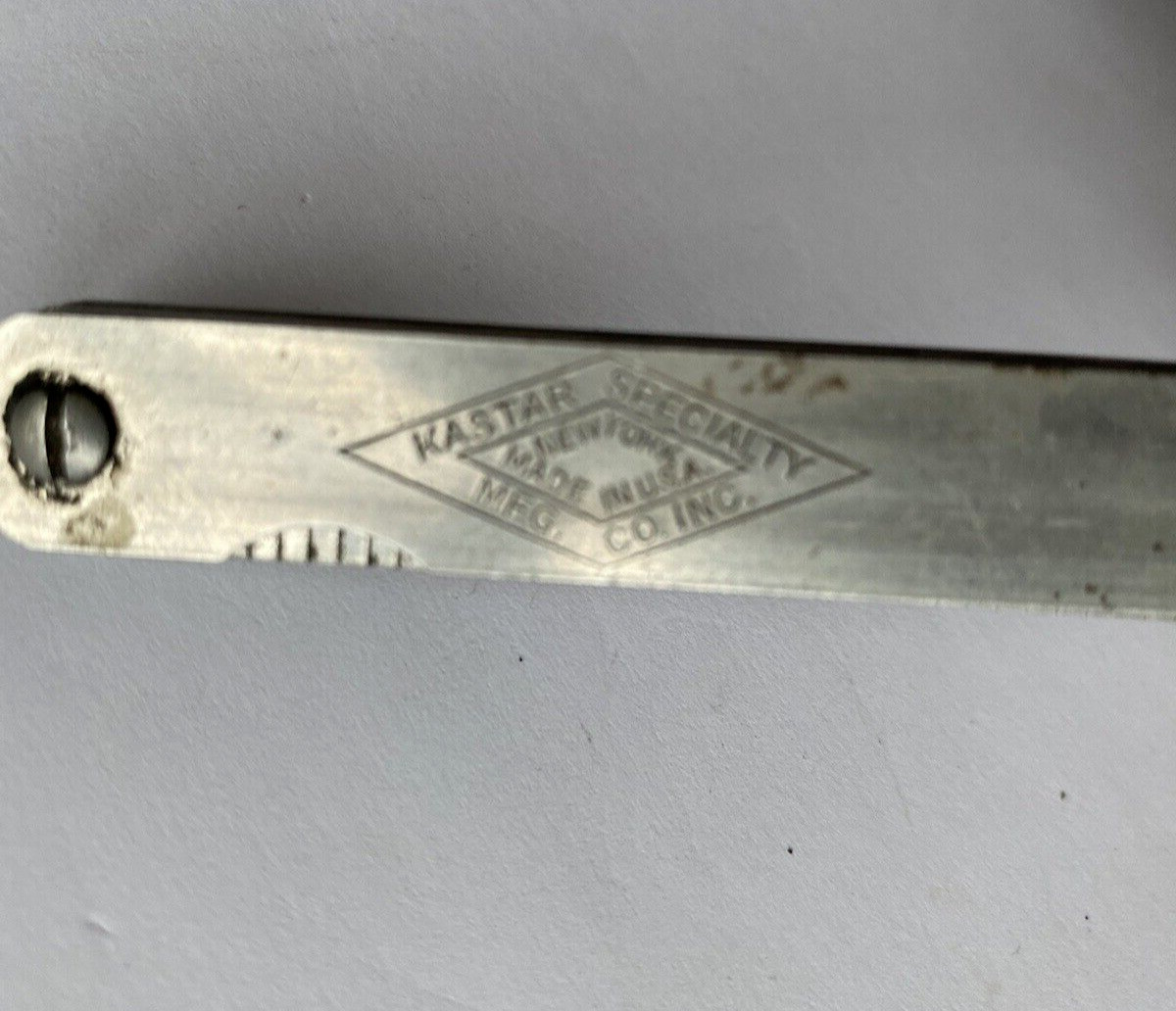 Kastar Feeler Gauge 9 Blades Rule 3.5″ Swedish Steel 2 3 4 6 8 12 13 20 25