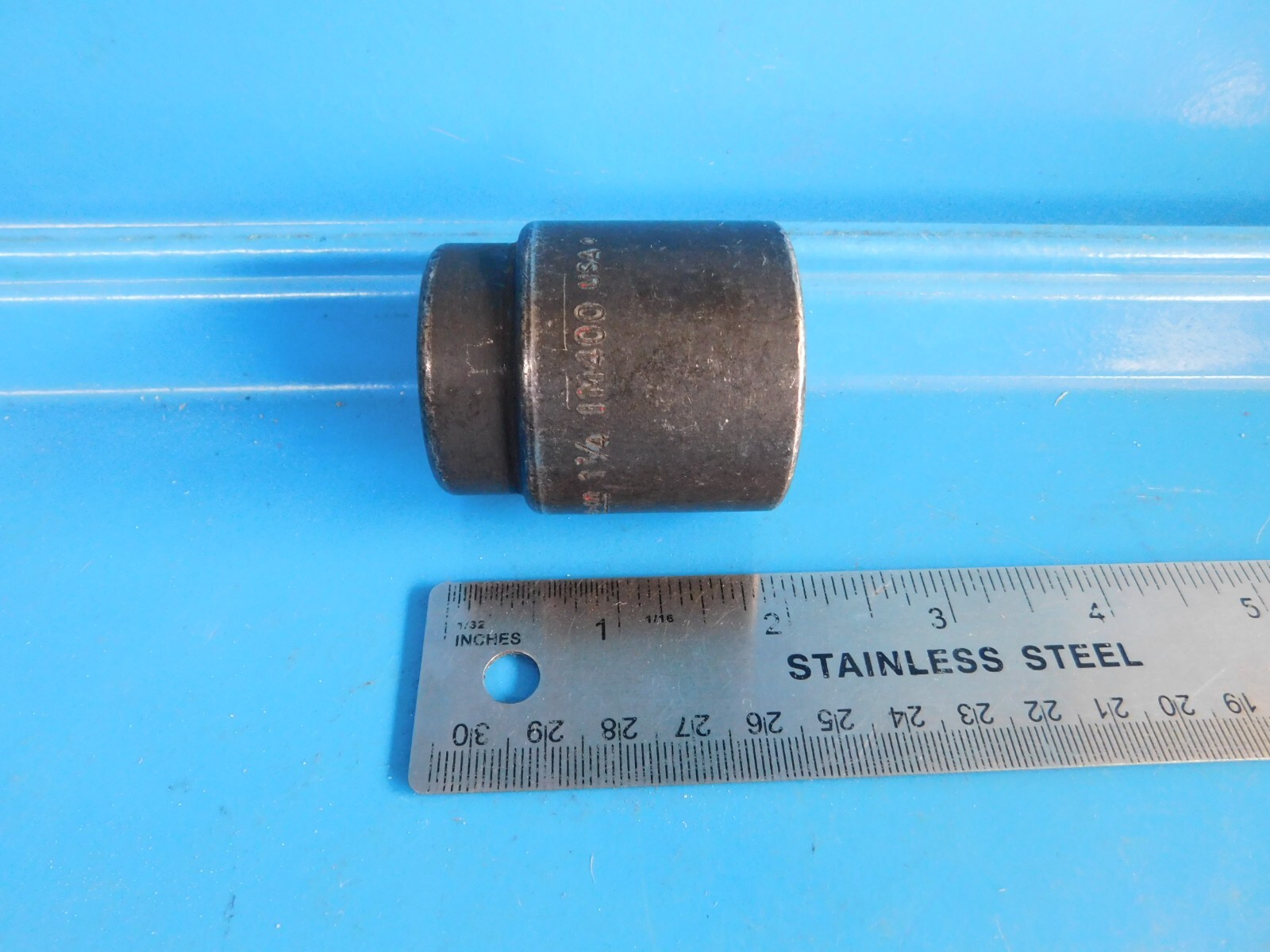 USED, SNAP ON » 1-1/4 IN.» 1/2 IN. DR. SHALLOW IMPACT SOCKET, PART# IM400