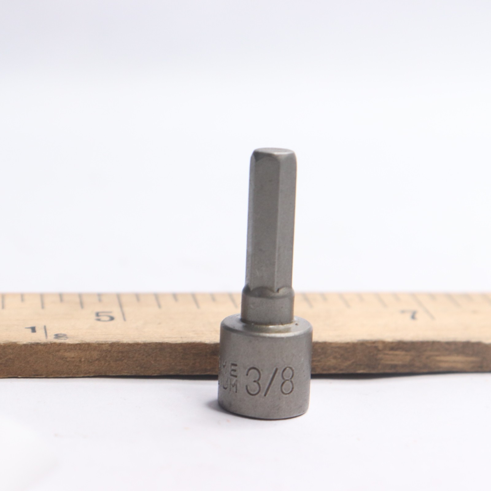 Nutsetter For Sheet Metal Screws Non Magnetic 1/4″ Drive 3/8″