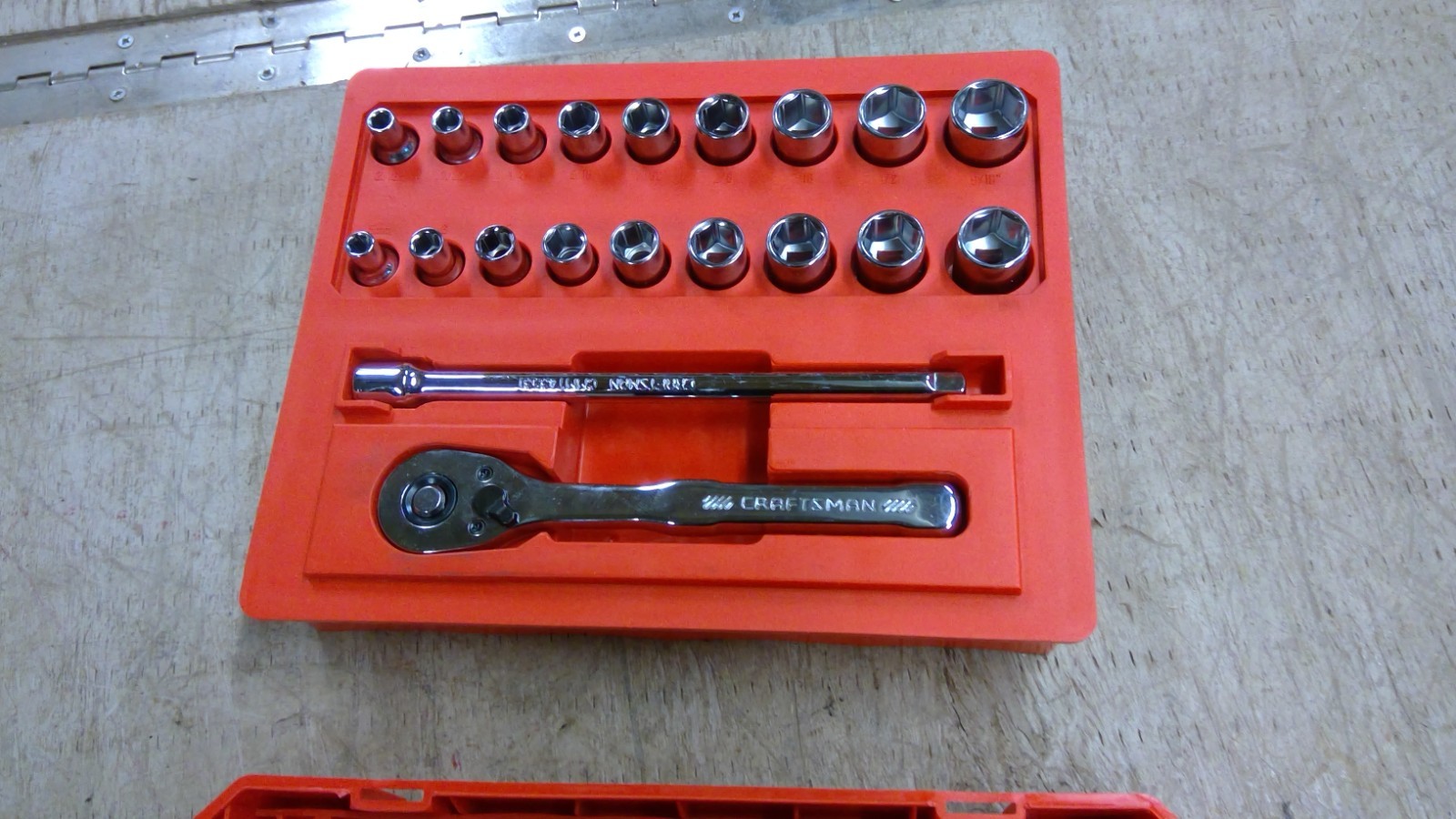 CRAFTSMAN Socket Set SAE / Metric 1/4-Inch Drive 20-Piece