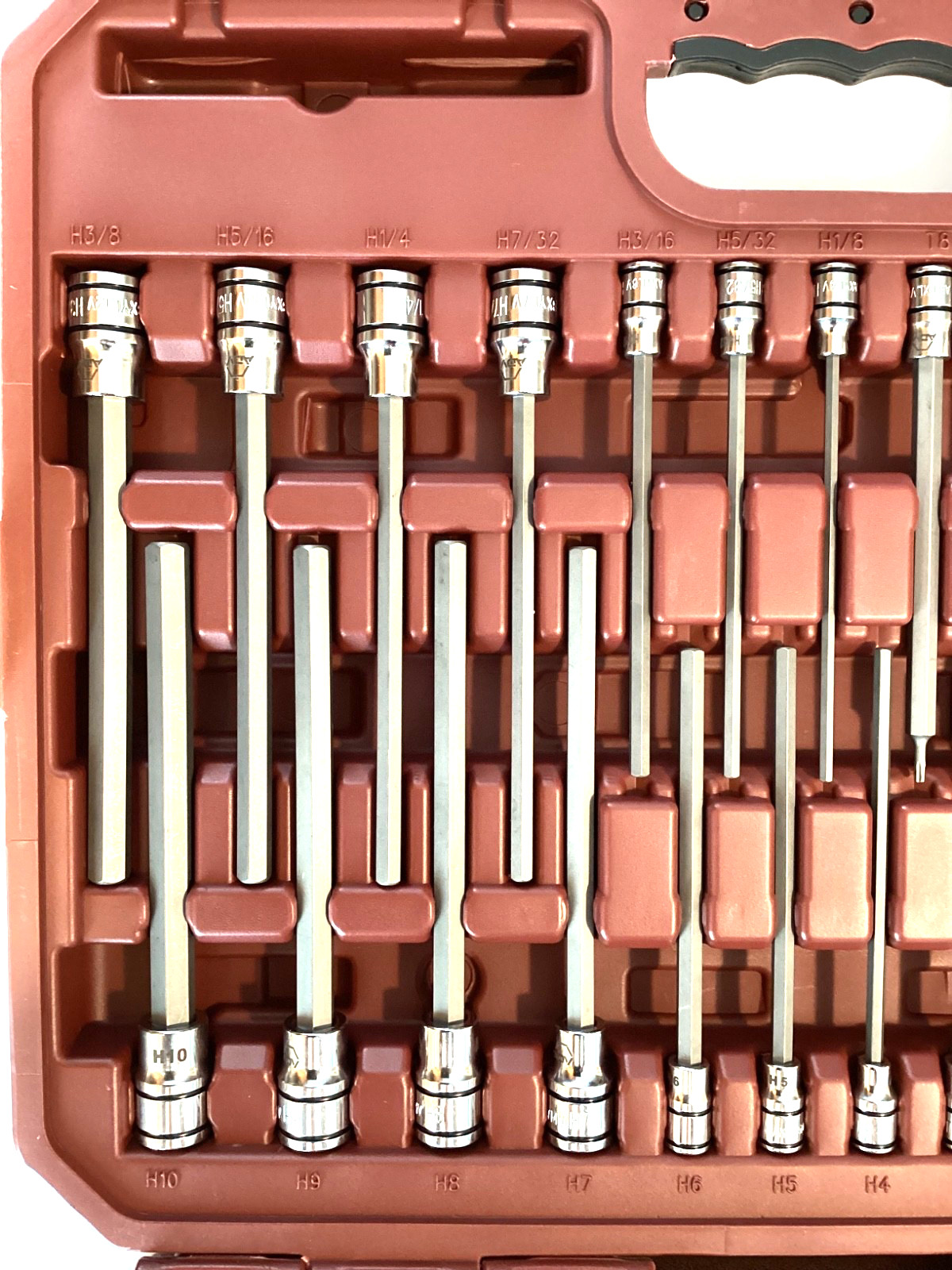 Matco SBS75VA NEW 75 Piece Master Torx And Hex Socket Set Snap Latch Case SEALED