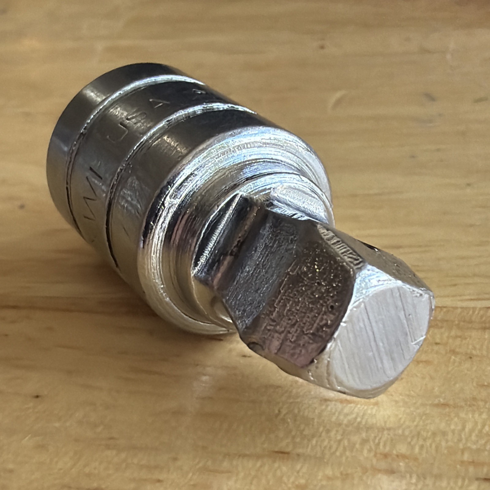 Snap On Tools 1″ Long Wobble Socket Extension 3/8″ Drive FXW1 Made in USA