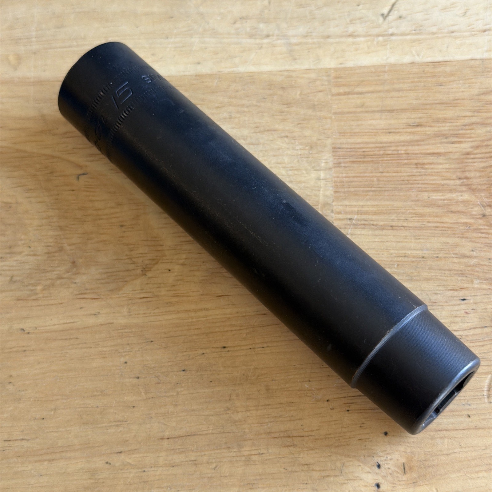 Snap On Tools 15mm Extra Deep Impact Socket 1/2″ Drive 6 Point SIMML150 USA