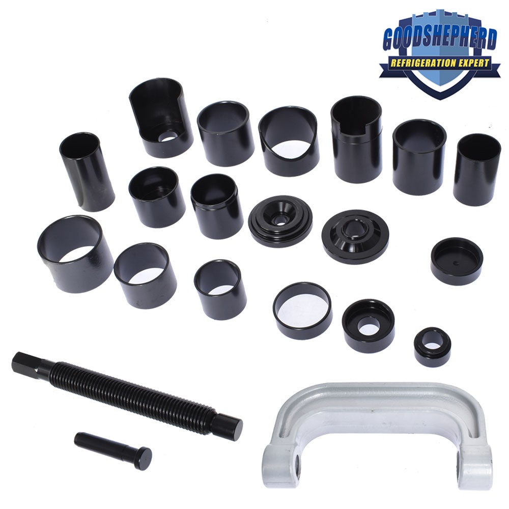 21PCS 2&4WD Auto Repair Service Removal Ball Joint Press Tool Master Adapter Kit