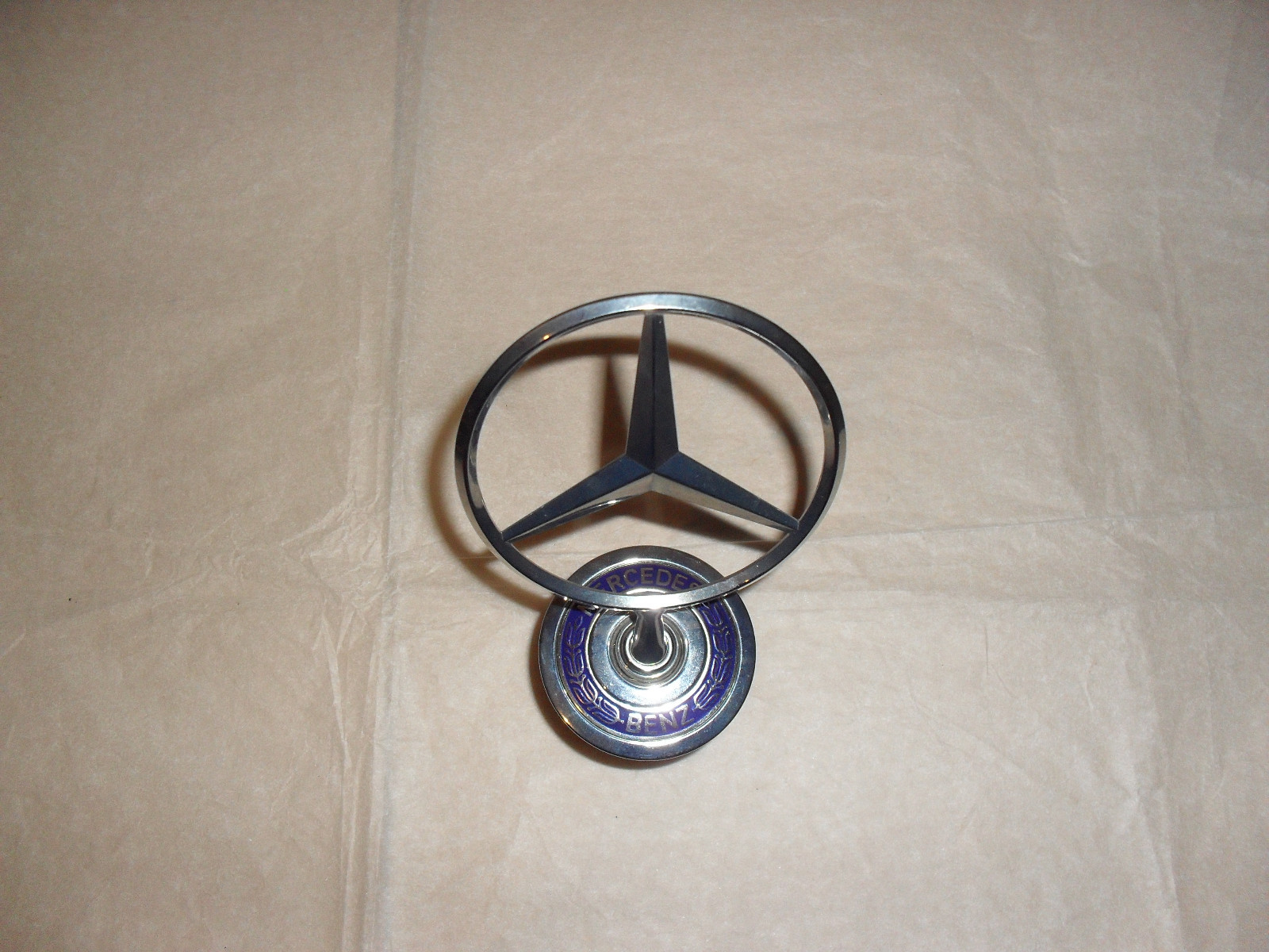 MERCEDES BENZ BADGE LOGO BONNET EMBLEM HOOD MADE IN GERMANY
