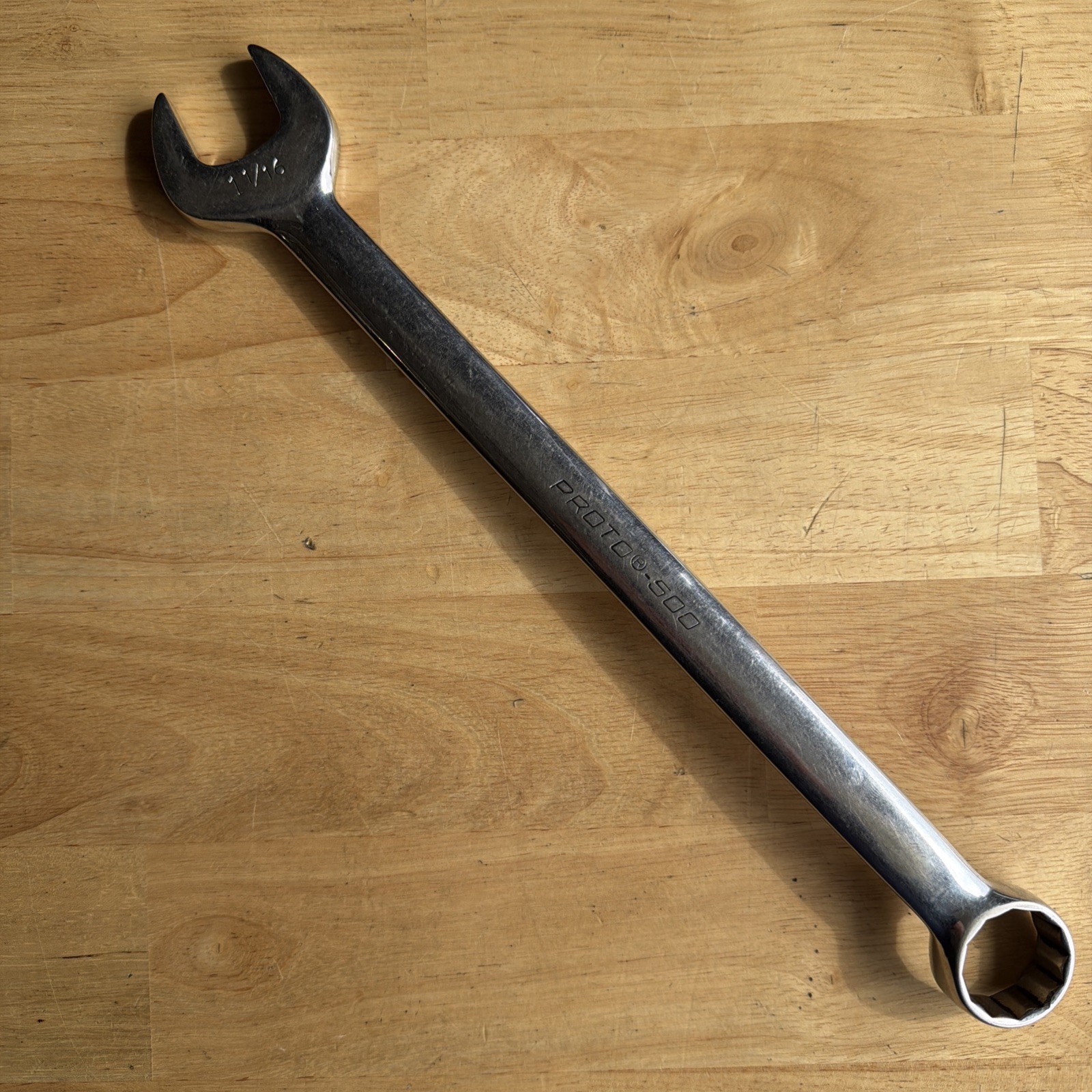Proto Professional 500 1-1/16″ Combination Wrench 12 Point 1234-500 Made in USA