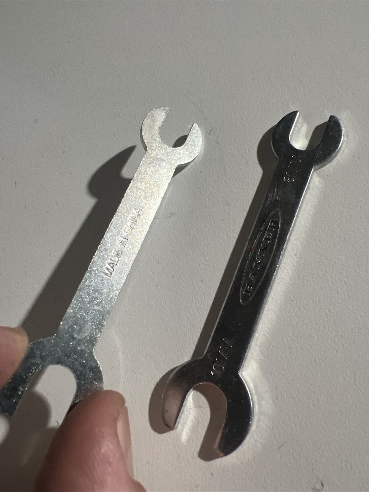 Banner 8mm x 10mm Open End Combination Sensor Wrench LOT OF 2