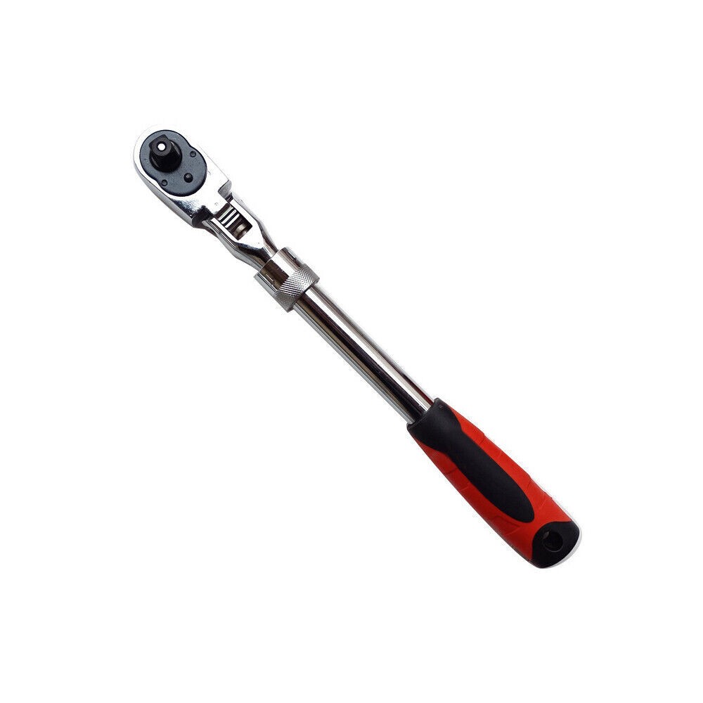 1/2″ 3/8» 1/4» Drive Ratchet Socket Wrench, 72 Tooth Quick-Release, Extendable