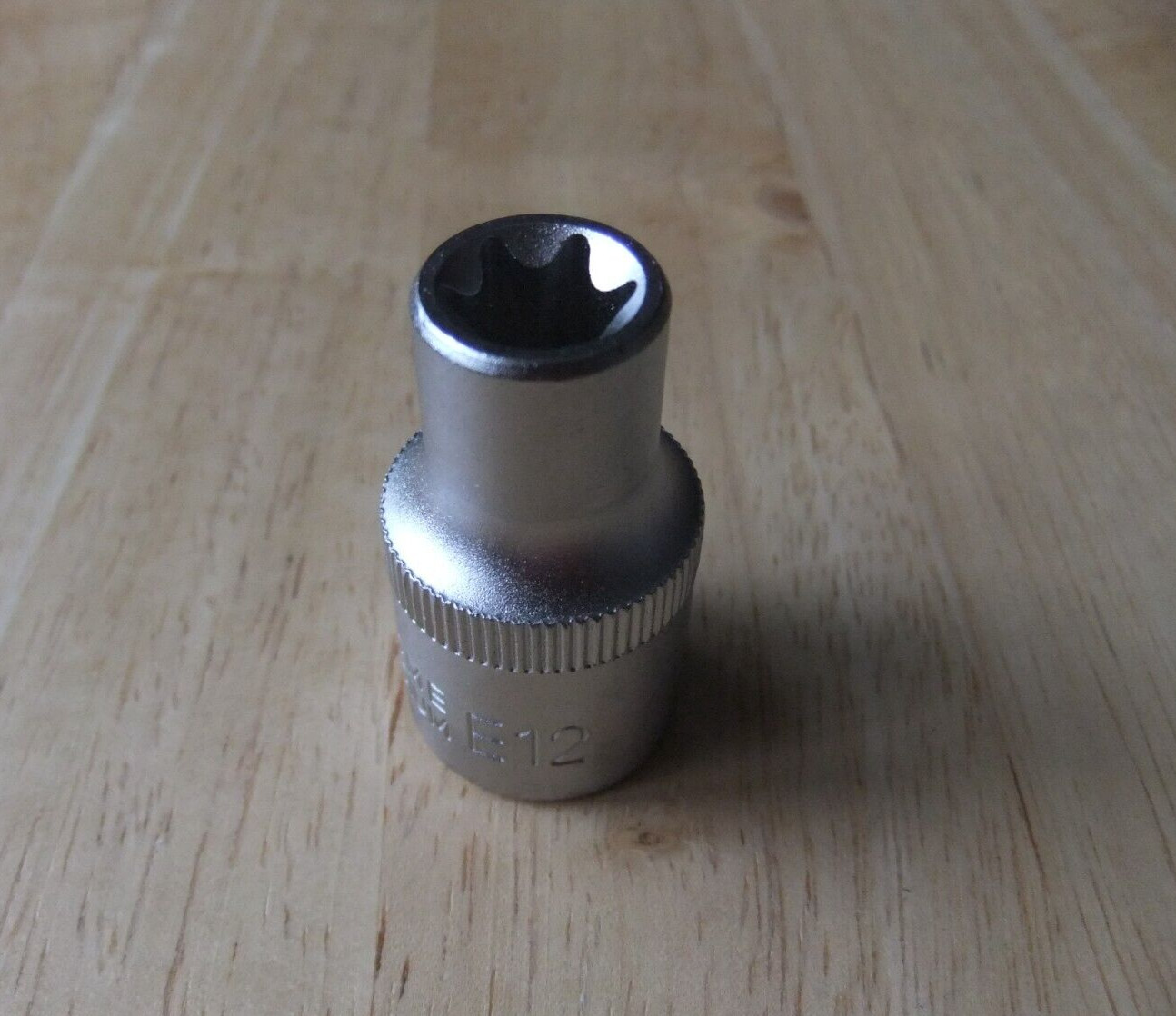 Welzh Werkzeug E12 x 1/2 Drive Chrome Vanadium External Star Socket – 38mm Long