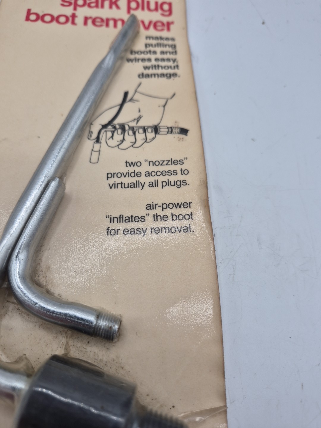 Mac Tools Spark Plug Boot Remover NOS PBR 650 Free Shipping Air Powered