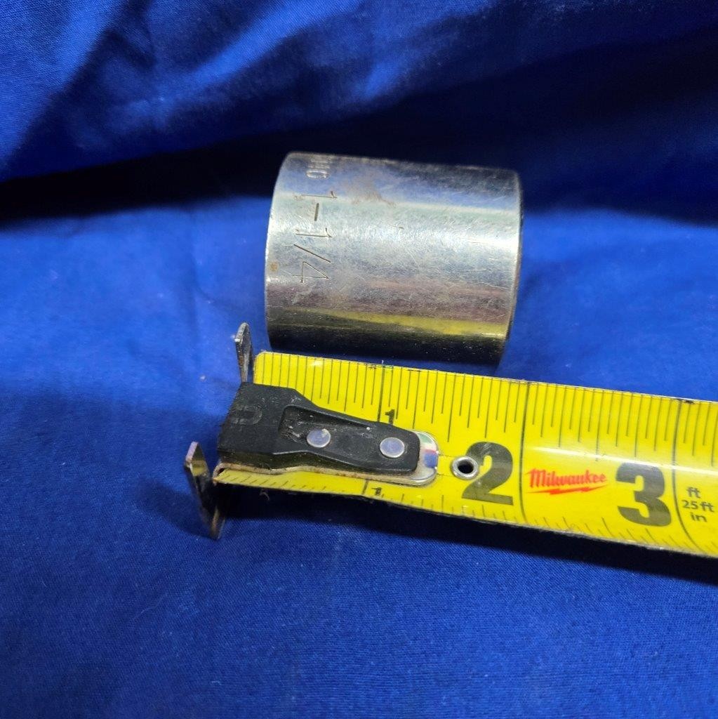 K-D – 53 – 3140 Socket – 1 1/4 in Socket – 12-Point Standard Socket