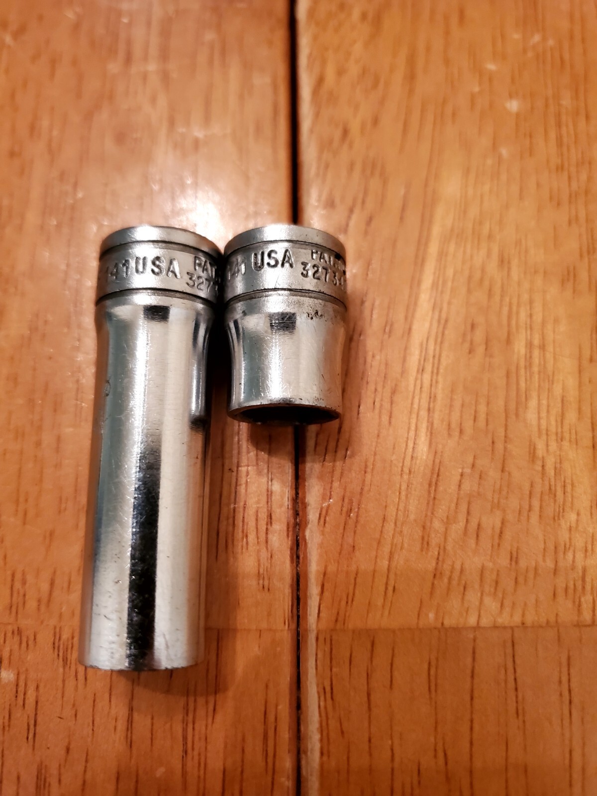 Snap On 3/8 Drive 7/16 6PT Shallow 12PT Deep Sockets Lot Of 2