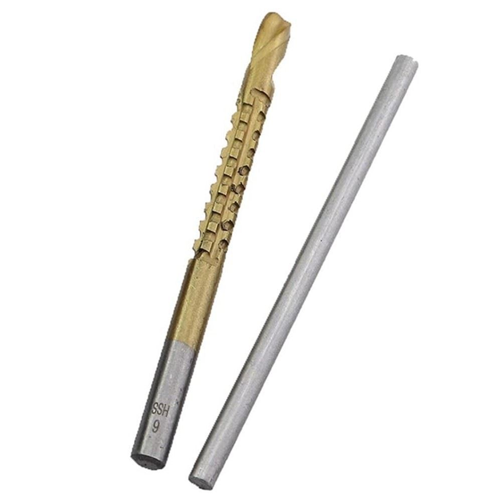 1 Set Carbon Steel Taper Reamer Set of Four Hexagonal Shank Woodworking