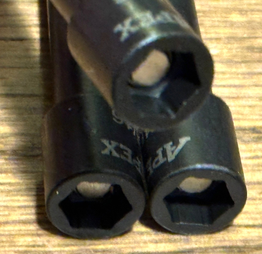 APEX Tools 5/16 MAGNETIC Hex Nut Setter Holder Bit 1/4″ Quick Connect Socket Lot
