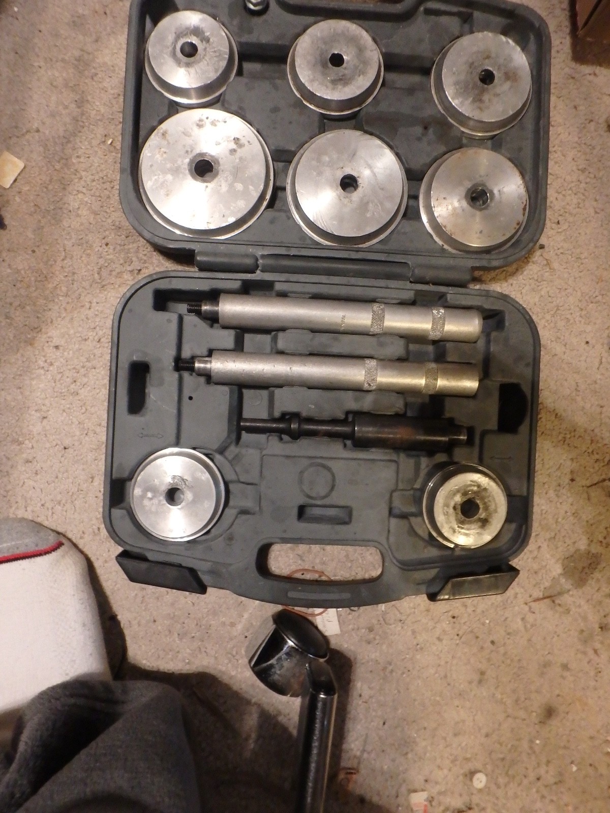 4A LISLE 59400 pinion bearing race driver set- used but complete