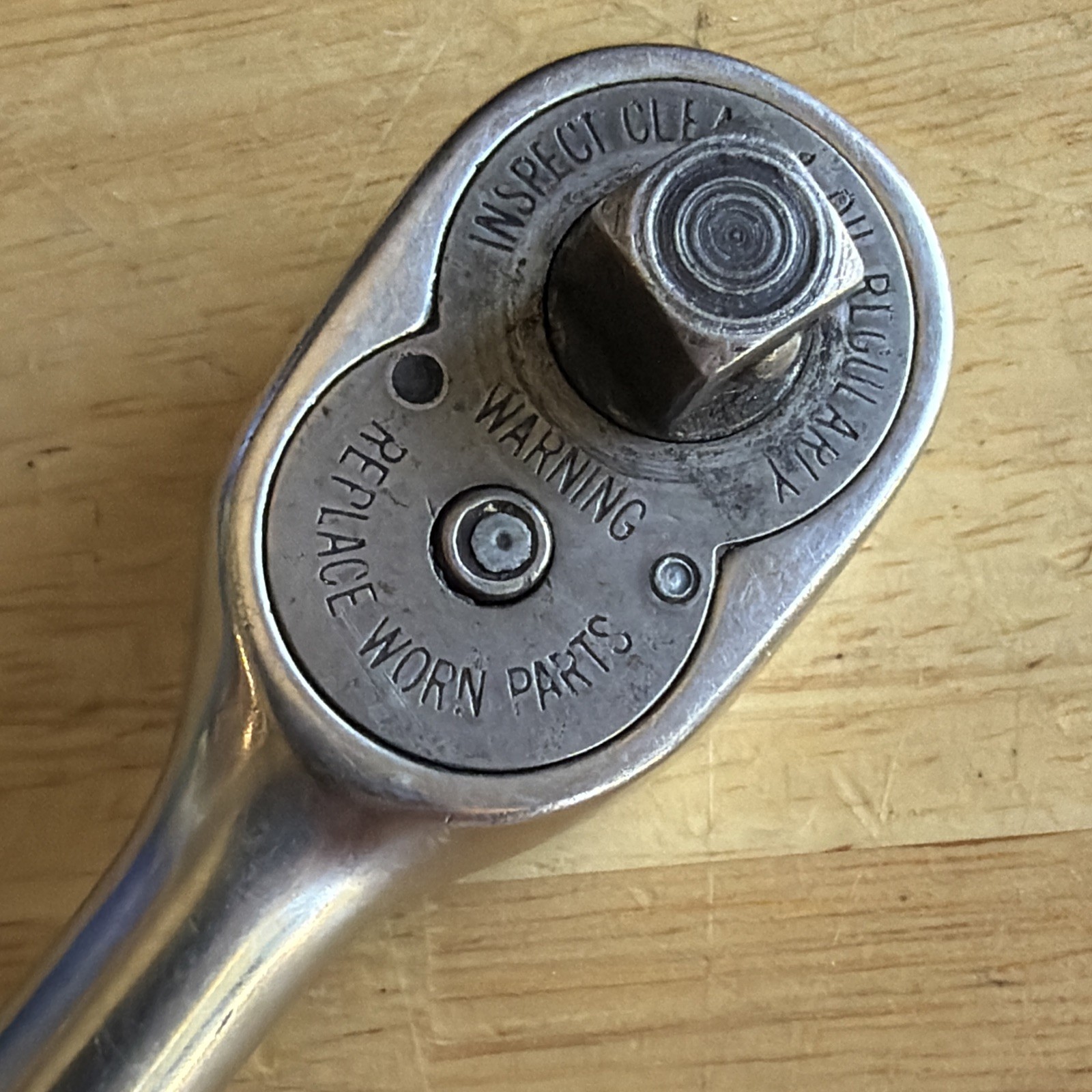 Snap On Tools 7-3/8″ Long Ratchet 3/8″ Drive F720 Vtg Made in USA READ!