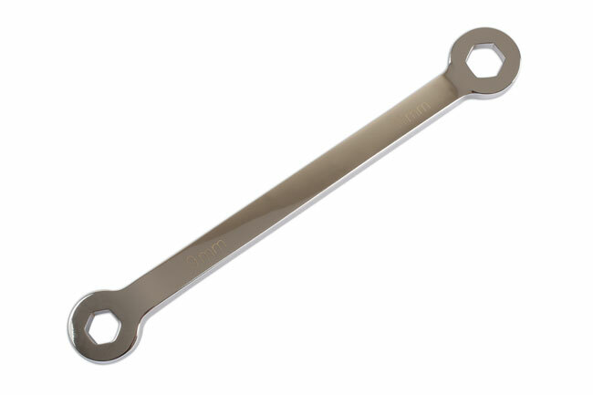 Laser 2601 Brake Spanner – 9mm Hex x 11mm Hex