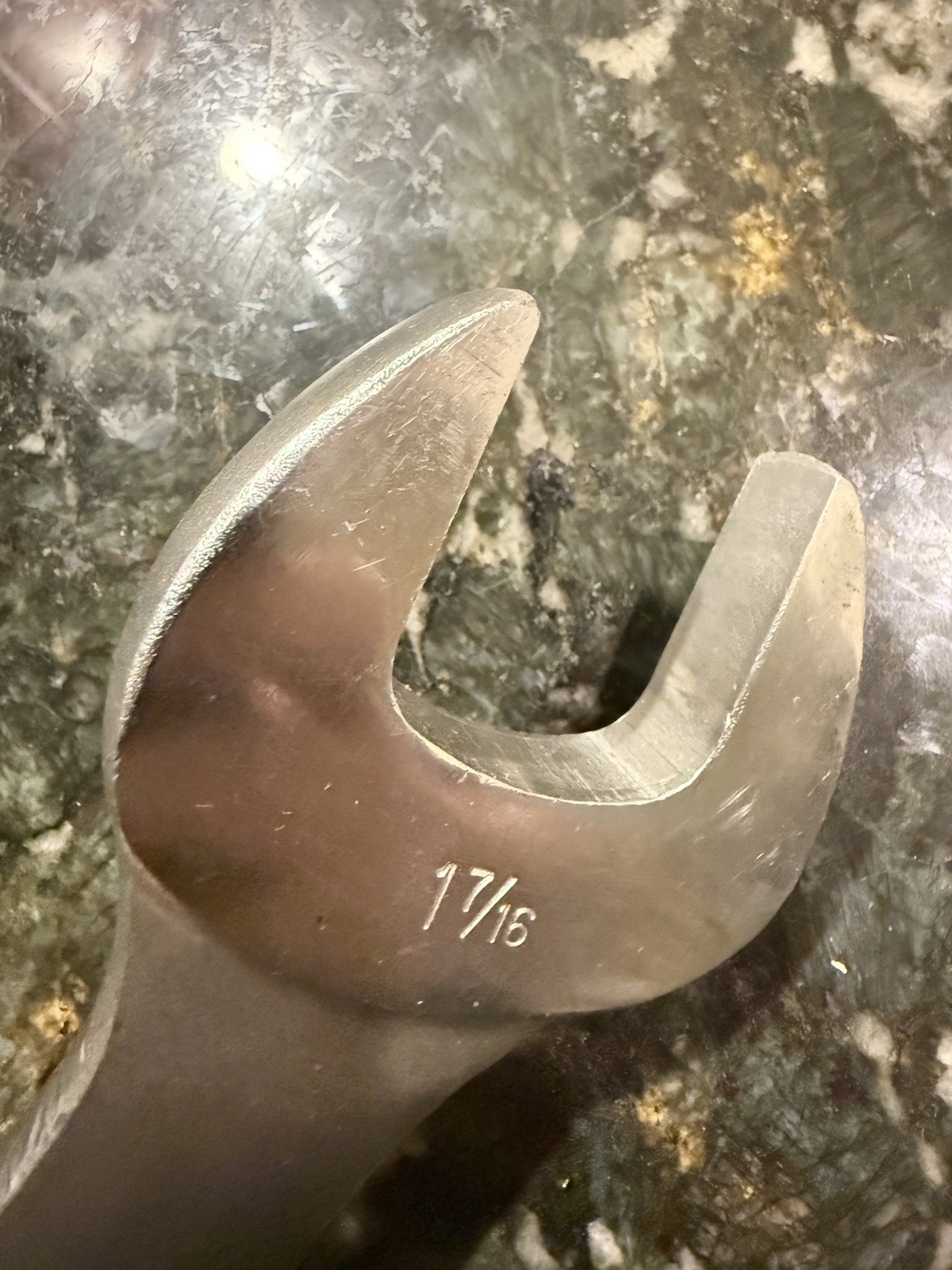 SNAP ON OEX46 1-7/16″ 12 Pt Wrench USA!! Excellent Working Condition Date 1968