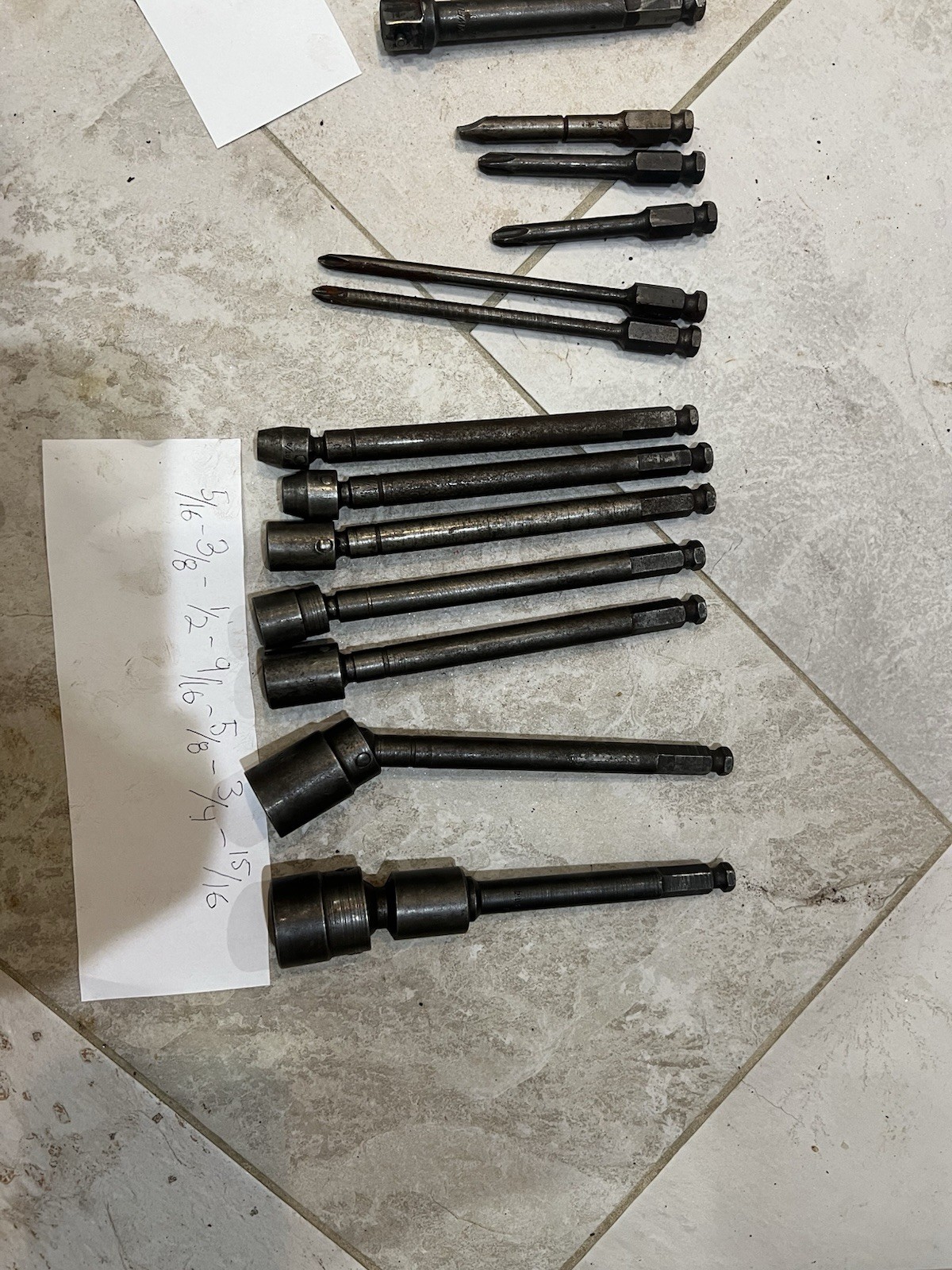 APEX, Cornwall Hex Power Drive Impact U-joint Socket Sets for Hex Quick Connect