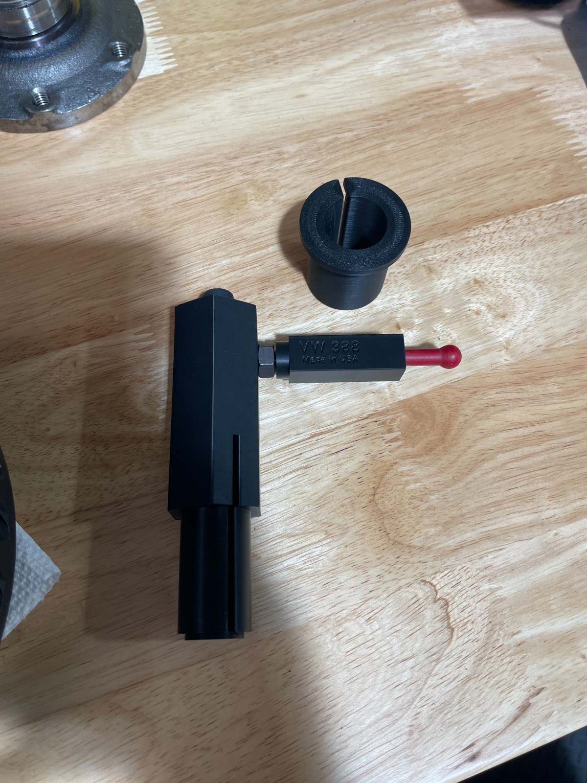 VW 521 tool – Reproduction Tooling for 901 Transaxle Backlash Measurment