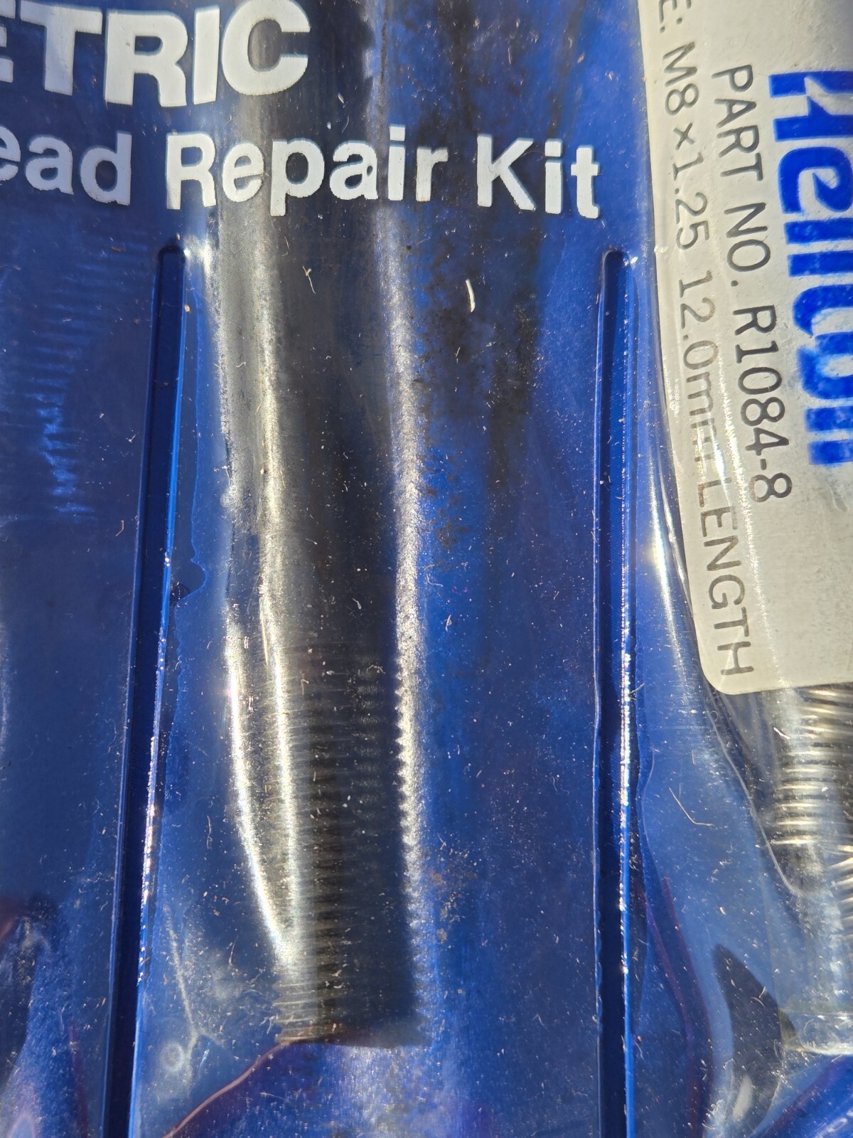 NOS Vintage Helicoil METRIC Thread Repair Kit M8 x 1.25 w/12 Inserts 5546-8 USA