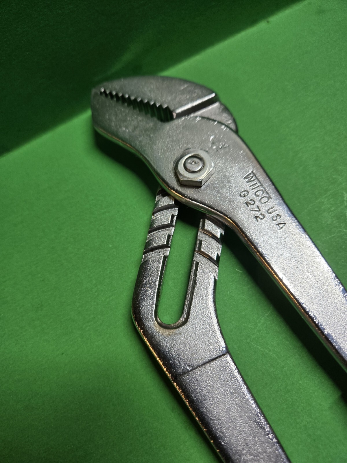 Witco G272 Pipe Wrench Tongue & Groove Joint Adjustable Pliers 12 3/4″ USA Made