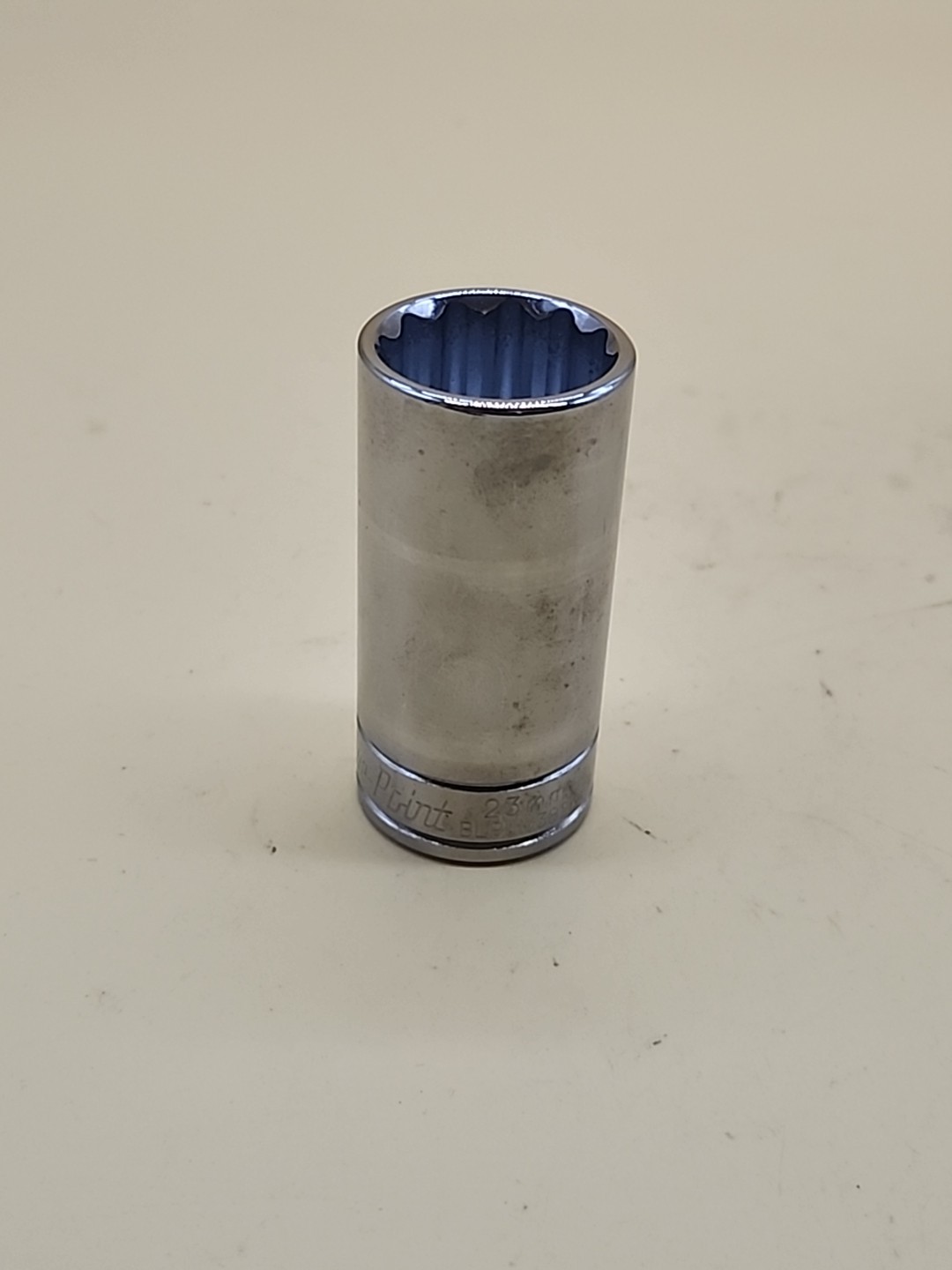 Blue Point Tools BLPLM3823 23mm Metric Deep Socket 3/8″ Dr 12 Point