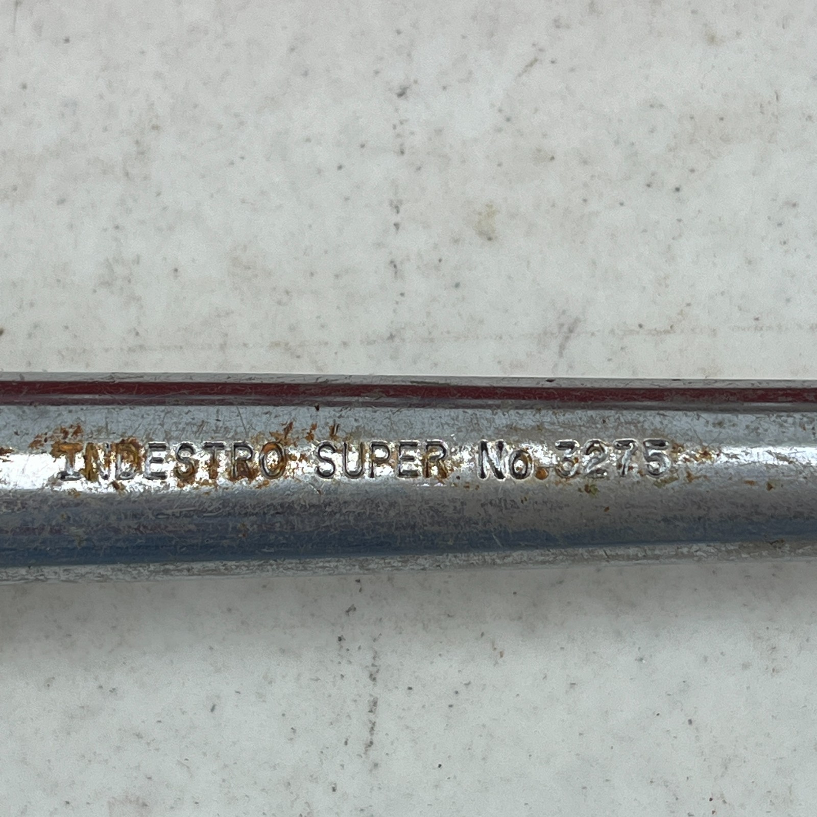 VINTAGE INDESTRO SUPER 18 Pc 1/2″ DRIVE SOCKET RATCHET SET + BOX – 7/16″- 1-1/8″