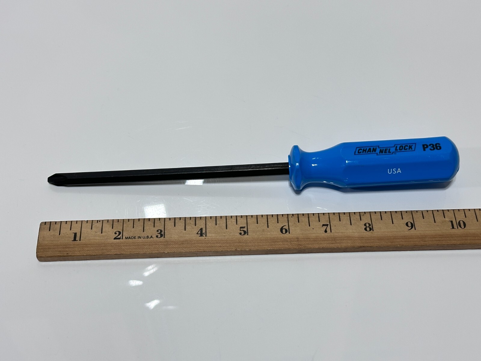 Channellock Tools USA MADE (NOS) P36 – #3 x 6″ Phillips Tip Screwdriver