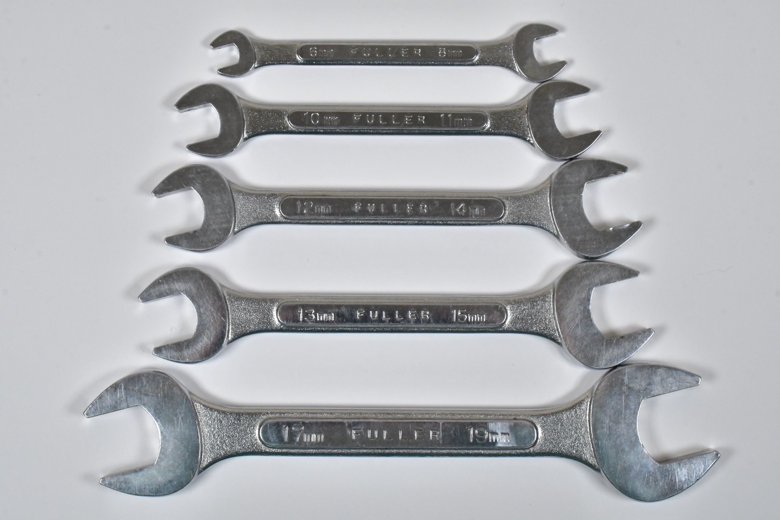 Set of 5 FULLER Metric Wrenches 6mm – 19mm