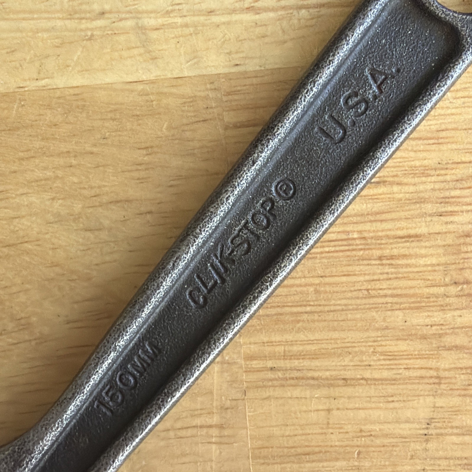 Proto Tools 6″ Adjustable Wrench Clik-Stop Black Oxide Finish 150mm 706SL USA