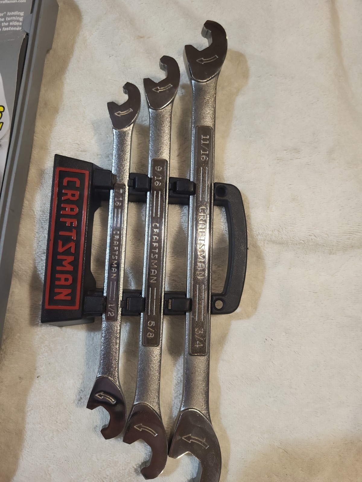 Craftsman USA 42512 & 42513 Extreme Grip SAE & Metric Wrench Set . NOS 🔥
