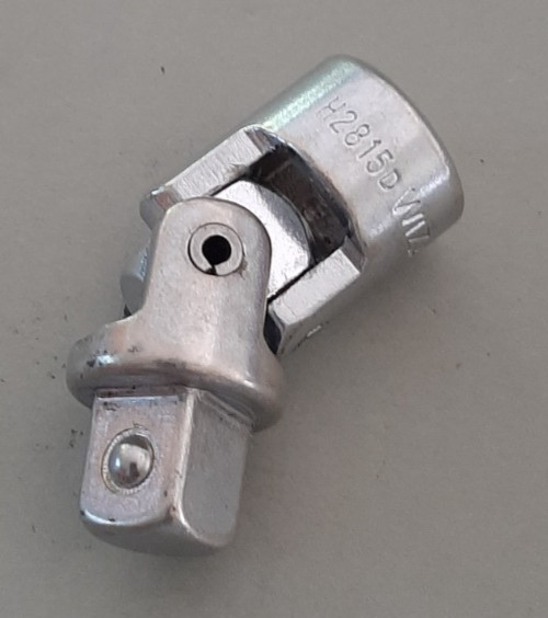 Wizard Tools H2815 1/2″ Drive Chrome Universal Joint Swivel Socket Adapter USA