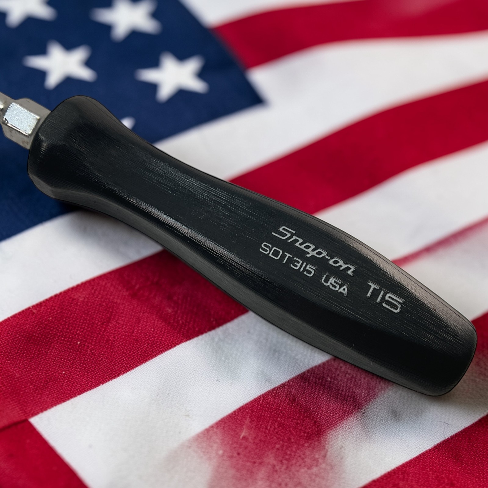 Snap-On Torx Screwdriver T15 SDT315 Mini Black Handle As Pictured Mechanic Tool