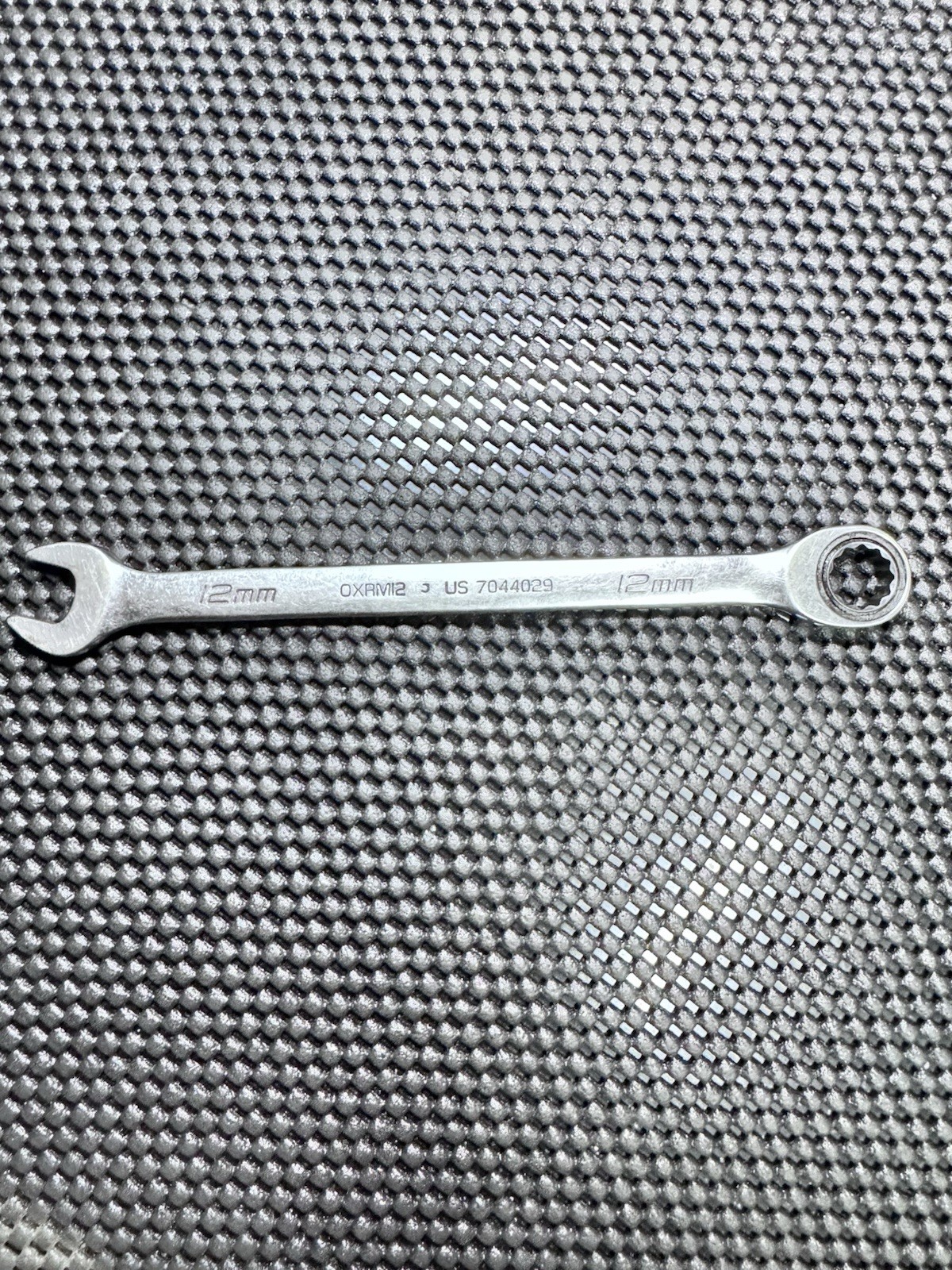 Snap-on Tools 12mm Metric 0° Non-Reversing Ratcheting Combo Wrench OXRM12