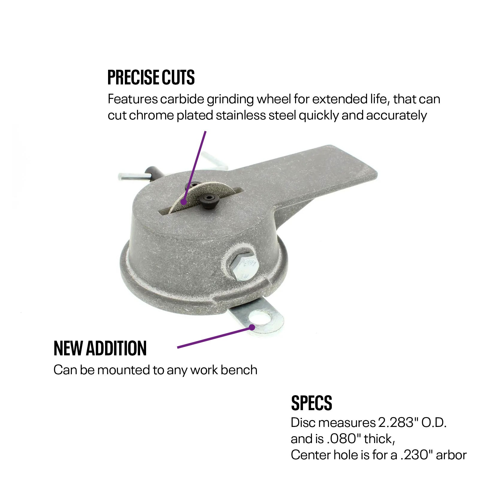 Speedway Precision Piston Ring End Gap Filer Tool