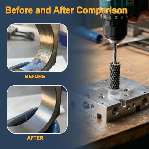 Flex Hone 15mm 320 Grit Cylinder Hone Brush for Engine Deburring Polishing