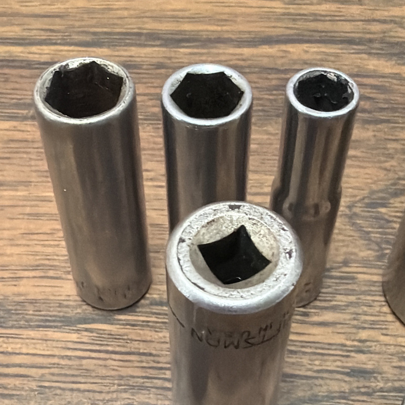 17 CRAFTSMAN Socket Lot METRIC – 6pt – Asst Drive & Sizes Made USA Deep Regular