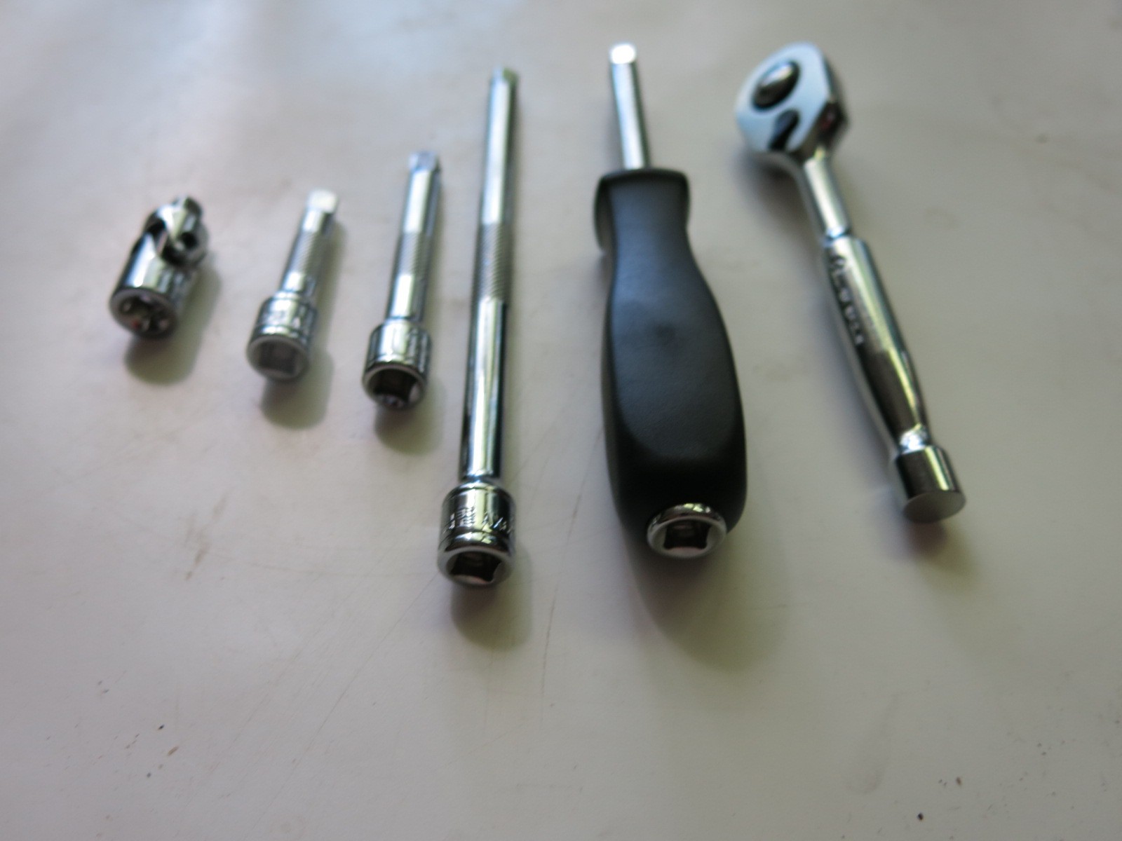 MATCO Tools SILVER EAGLE 1/4″ DRIVE 6-PIECE NEW-STYLE» RATCHET Extention SET