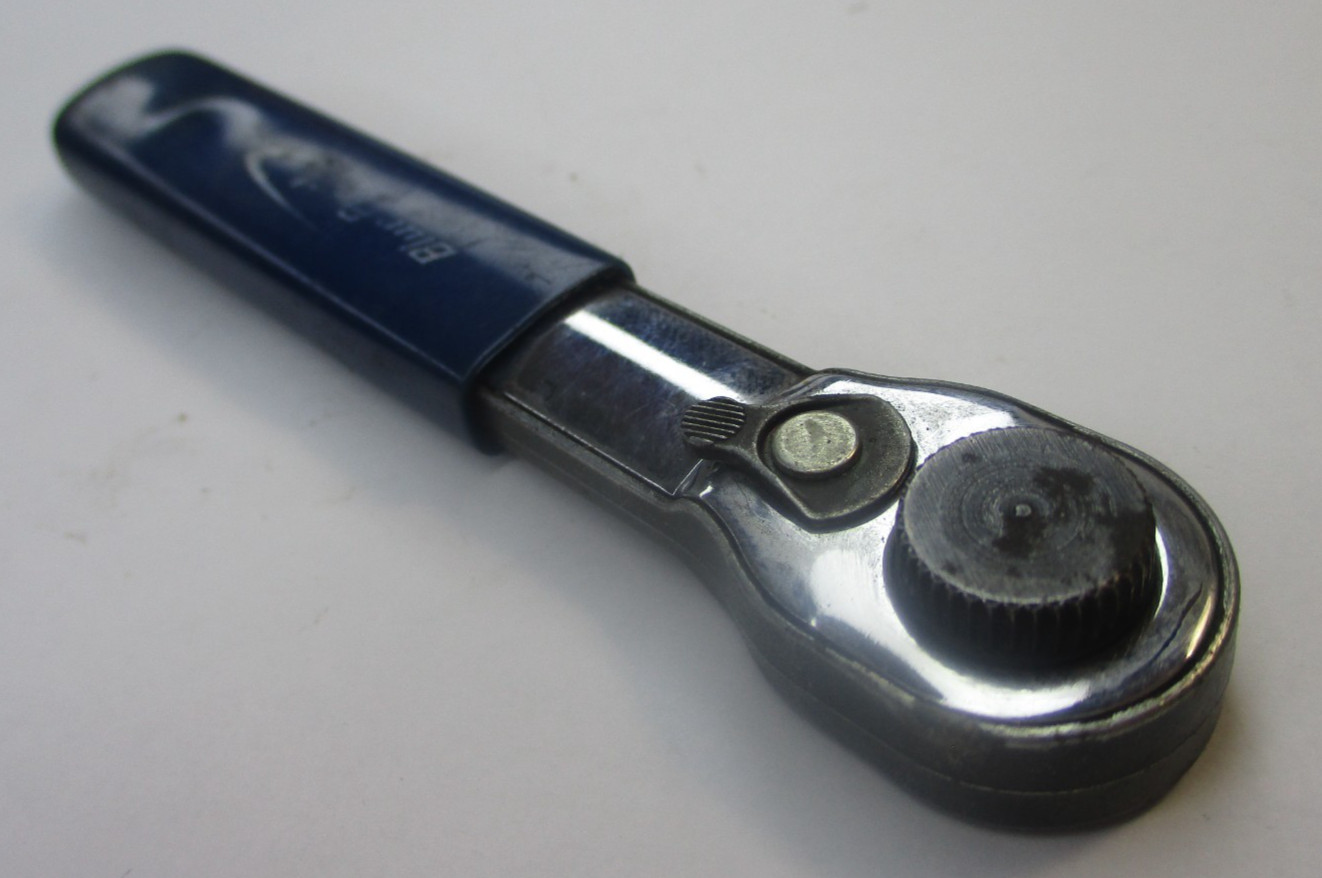 Blue Point BTWS 1/4″ Hex Bits Straight Minature Reversible Ratcheting Ratchet
