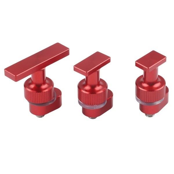 Car Dent Repair Tool 3Pcs Glue Tabs for Paint Dent Removal Easy to Carry