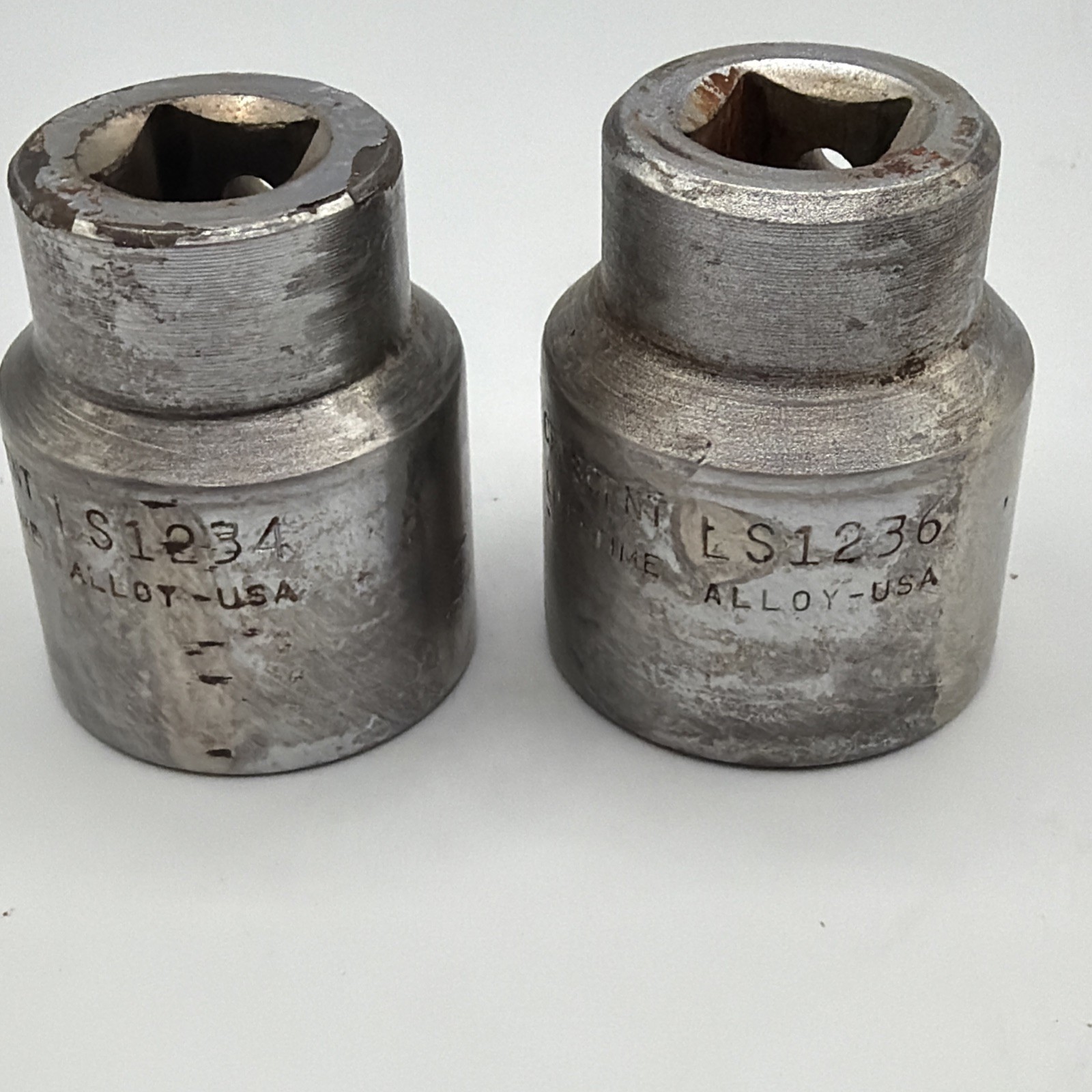 VTG Crescent Life-Time USA 1/2″ Drive Sockets 12 Point 1 1/16″ & 1 1/8″
