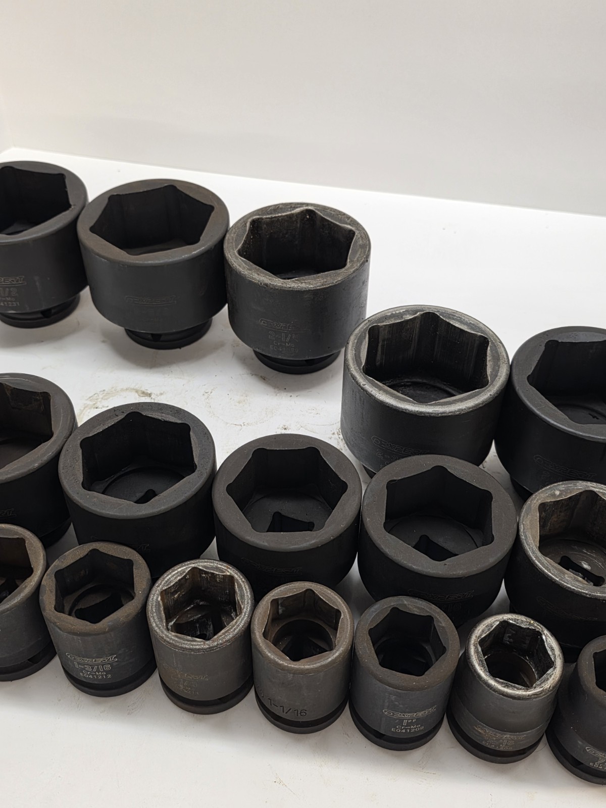 Expert Tools SAE 3/4 Drive Socket Set Shallow Sold By Mac Tools 27pc 3/4- 2 1/2