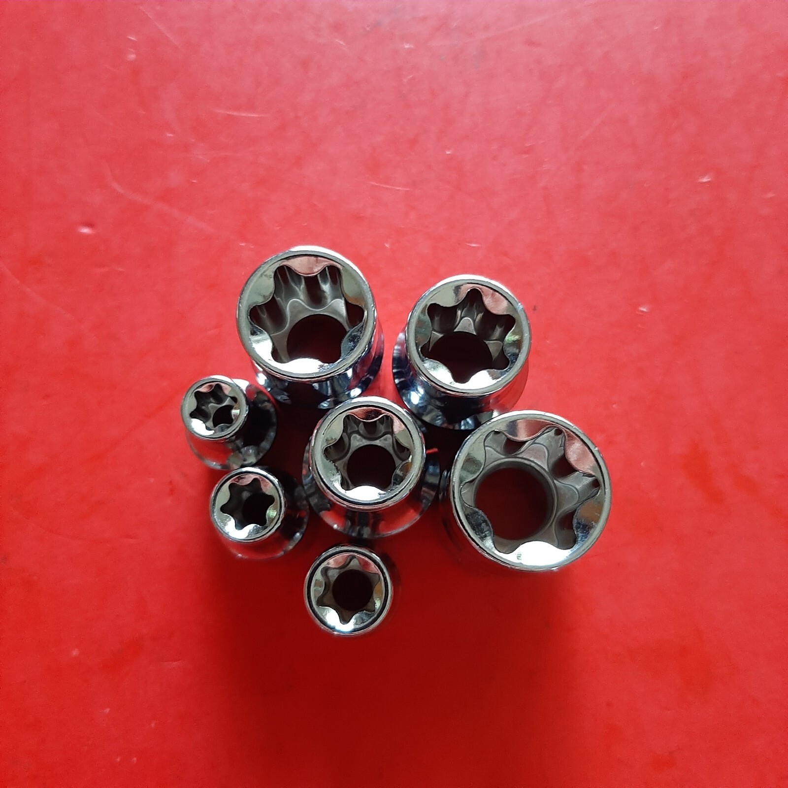 NEW CRAFTSMAN TOOLS 7pc 1/4 3/8 Drive EXTERNAL ETorx Female Torx Socket Set 6-16