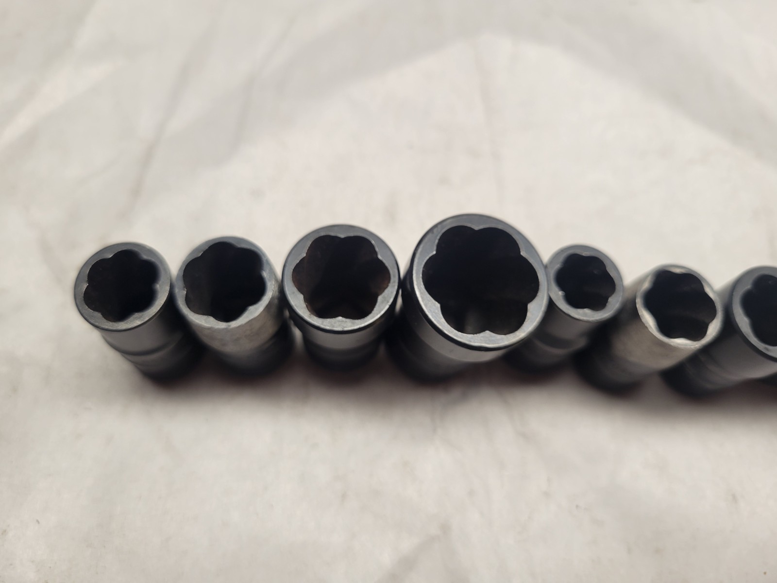 SK Tools 11 Pc 3/8” Drive Metric/SAE Turbo Socket Set For Damaged Nuts/Bolts 803