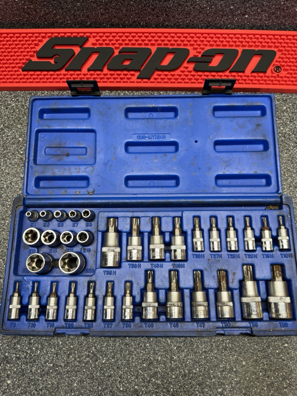 CORNWELL CBS-MTX34S 34-PIECE «MASTER» TORX SET! 232257 Free Shipping
