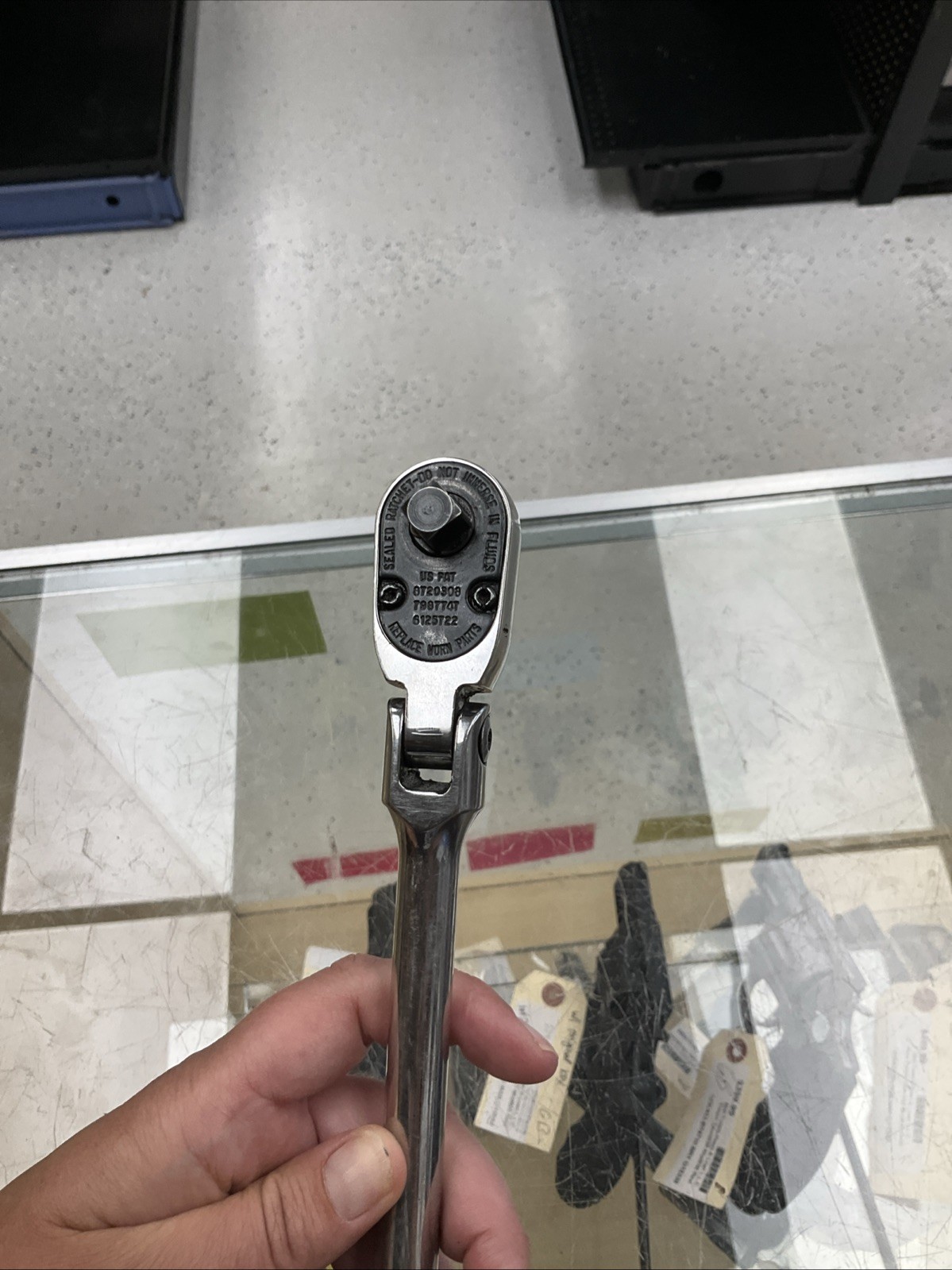 Snap-on™ 3/8″ drive FHLD80A Hard Handled Ratchet Unused 240134
