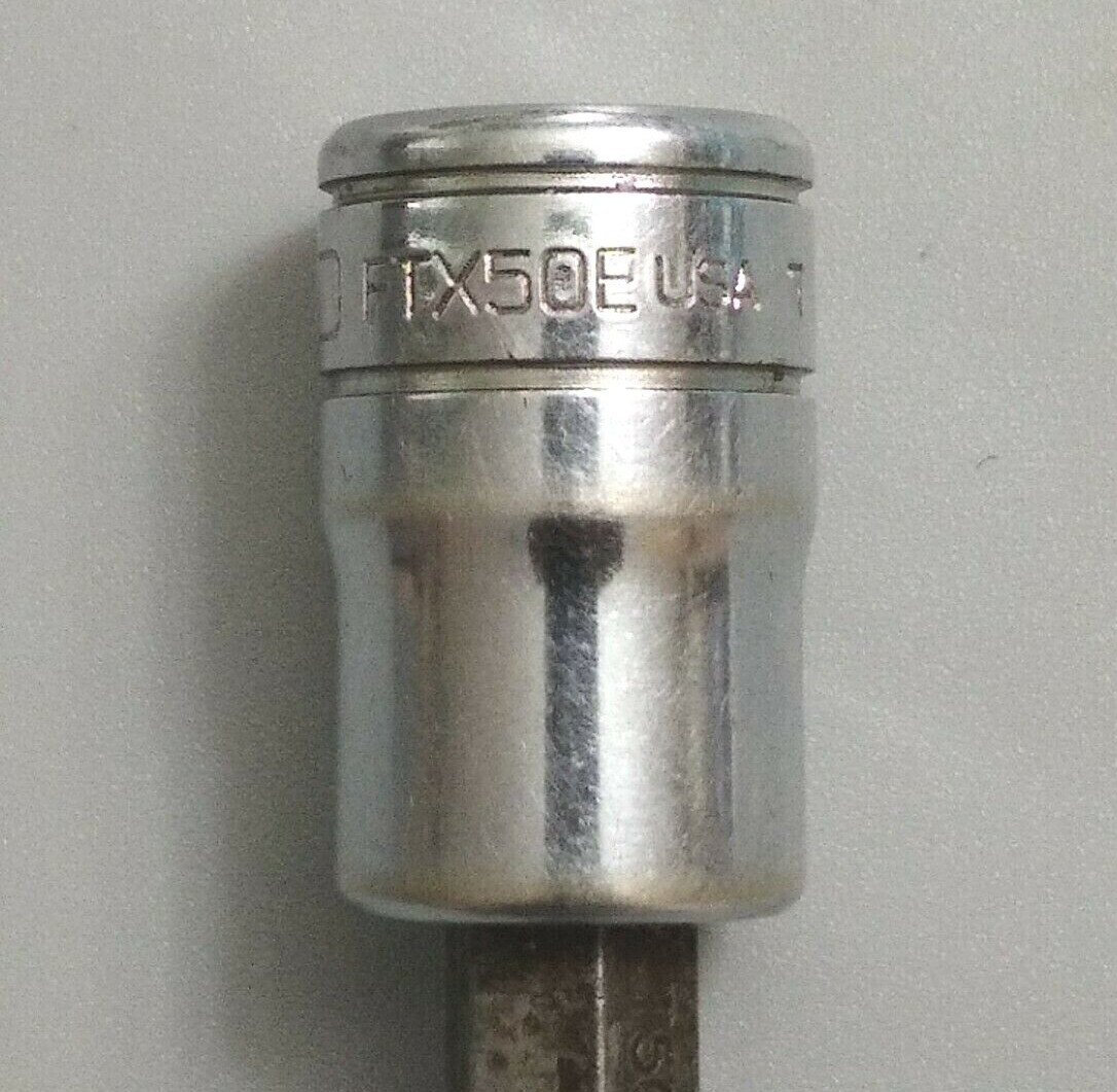 SNAP-ON FTX50E, 3/8″ SOCKET DRIVEN, T50 TORX BIT.